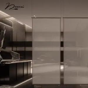 일본식 모시 커튼 카페 가림막 베란다 롤스크린