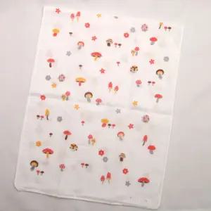 테누구이 가제타올 일본수건 세면 (버섯) 10장긴 큰가제 세면올 출산준비 선물 기념 가제손 일제 사은품