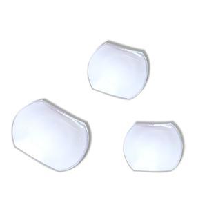 시계 유리 렌즈 사파이어 버블 돋보기 단일 날짜 창 크리스탈 볼록 투명 사각형 7.05.5