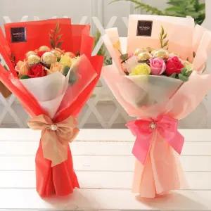 졸업 초콜릿 수능 꽃다발 선물 부부의날 졸업식 비누꽃다발 프로포즈 비누꽃