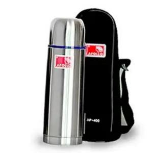 스테인리스 보온병 휴대용 미니 데일리 가방형 보온병 400ml 파우치 차량용 소형 물병