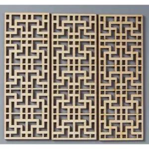 나무 파티션 문창살 문짝 가벽 인테리어 옛날 문살 창문