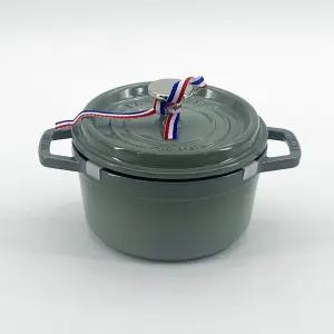 스타우브 B품 원형 꼬꼬떼 유칼립투스 16cm 인덕션 무쇠 주물냄비