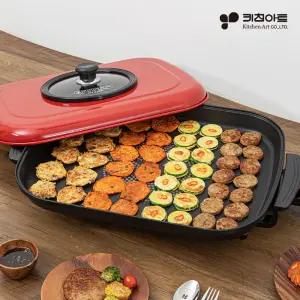 국내산 키친아트 라팔 퀸콜드라블 점보팬 전기그릴 KH-C30 61cm 초대형 잔치팬