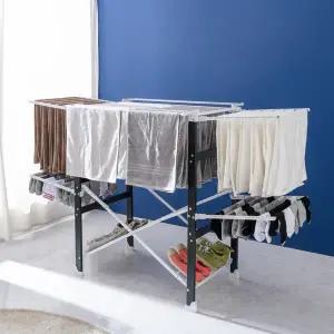 아임홈리빙LINE 스탠다드 빨래건조대 블랙