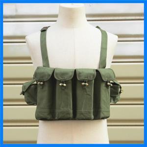 오리지널 밀리터리 잉여 M313 Norico Chicom Type81 7.62x39mm AK 전술 체스트리그 Magezine 6 파우치