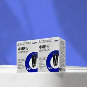 아이센스 케어센스 혈당시험지 50매입, 2개 *