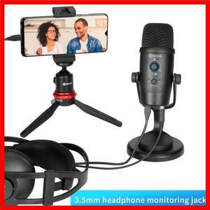 BOYA BY-PM500 게임용 콘덴서 USB 마이크 PC 휴대 전화 Android Windows Mac Youtube 녹음 스트리밍 Blogge
