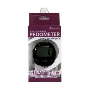 아이워너 만보계(KS-2000)조깅 휴대용 블랙 검정 기기 걸음세기 운동 워킹