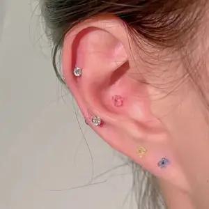 초미니 하리보 곰돌이귀걸이 투명 젤리 귀걸이 실리콘 초미니귀걸이