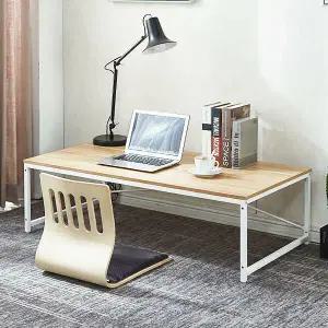 아트박스/와이디몰 일자형 좌식 철제 책상 학생 900x600