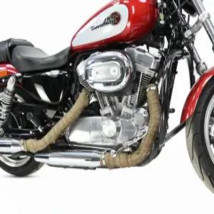 오토바이 배기관 테이프 방열 바이크 파이프 마후라 머플러