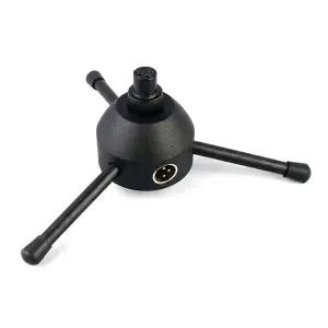 [유트렌드]XLR 구즈넥 탁상 마이크 스탠드 3발 베이스