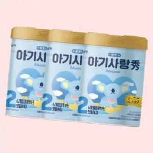 남양유업 아기사랑수 2단계 800g X 3캔 4311011