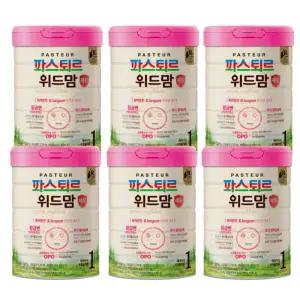 파스퇴르 위드맘 제왕 분유 1단계 750g 6개