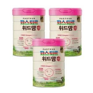 파스퇴르 위드맘 제왕 분유 3단계 750g 3개