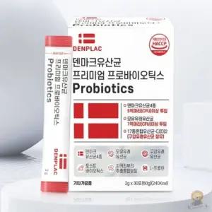 덴마크 유산균 프리미엄 프로바이오틱스 선물세트 쇼핑백동봉 영양제 장내유익균 스승의날선물