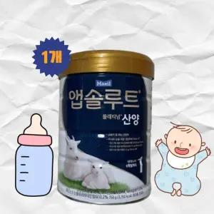 앱솔루트 플래티넘 산양 분유 1단계(0~6개월) 750g 1개