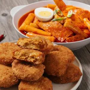 [인정식탁][33떡볶이] 오리지널 떡볶이 566g 3팩 +고로케 6개 증정
