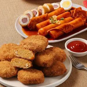 [인정식탁](소비기한 26.05.06) [33떡볶이] 옛날 가래떡 떡볶이 461g 1팩 + 고로케 2개 증정