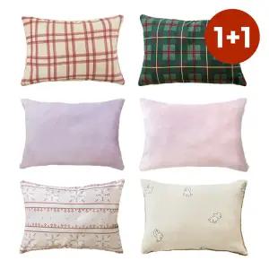 [하나 사면 하나 더!] 부들부들 겨울 극세사/양털 베개커버 2장 10종