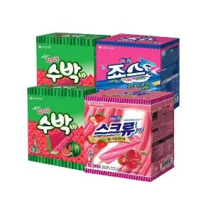 [내일도착] 스크류바80ml,6개+죠스바80ml,6개+수박바80ml,12개(각6개입, 총 24개)
