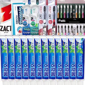 페리오 치약 15개 뉴 후레쉬 시스테마 칫솔 치석케어 미세모