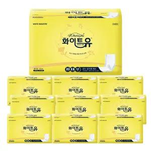 화이트유 성인용기저귀 골드 일자형 교체용 패드 중형300장(30장x10백)