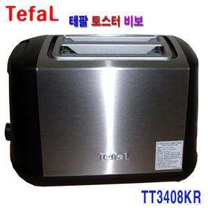 테팔 비보 TT3408KR 토스터/TT-3408/블랙+메탈/재가열/플라스틱 TT1621/해동 주방 분위기를 더 우아하게