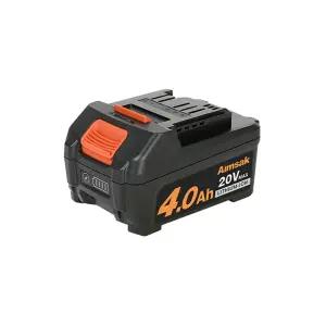 아임삭 리튬이온 배터리 20V 4.0Ah B40L18EF 잔량표시 (=18V 4.0Ah B40L18D 구형과 호환) 벌크제품