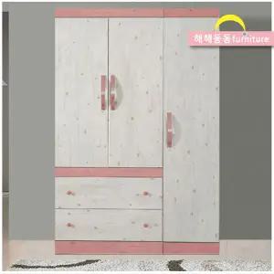 해해동동 1200+1600+책상 옷장 세트 책상 핑크 장농