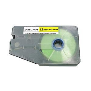 M&S/튜브넘버링기/튜브터치 T-5000 라벨테이프 LM512YL(노랑바탕/12mm)