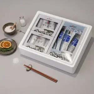 [제주창해수산][2월 13일 오전7시 주문마감][냉동] 제주 어가 모둠 선물 세트 (은갈치, 고등어) 총 1.6k...