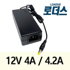 12V 4A 48w 야마카시 2414 LED모니터호환 국산 어댑터