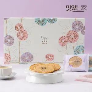 화과방 우리쌀 전병세트 18개입 +쇼핑백) 어르신 선물세트 전통간식