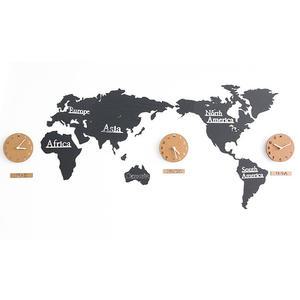 세계지도 벽시계 인테리어 벽시계