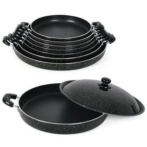 우성 돌코팅 양수 전판 마블코팅팬 대형 구이팬 부침 볶음 잔치 후라이팬 업소용