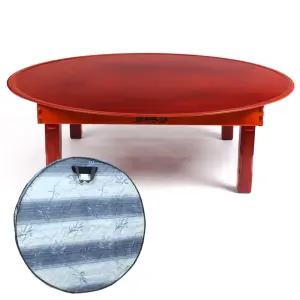 SN 원형상 105 (상커버포함) (6~8인용) _접이식 밥상 교자상