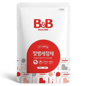 비앤비 젖병세정제 액상형 리필 500ml x 1개 거품형 아기 유아 용기