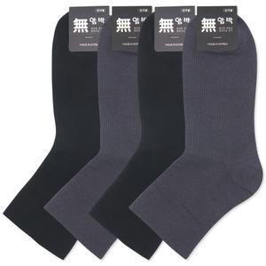 양말쟁이 남성 무압박 무지 중목 신사 정장양말