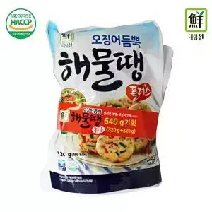 대림 해물땡 플러스 320g+320g 오징어듬뿍 동그랑땡