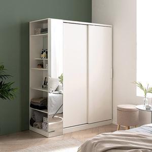 [삼익가구][BEST인기옷장]SAMICK 유니온 슬라이딩 옷장 B세트(행거형+화장대형)