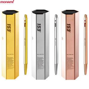 [모나미] 153 골드 볼펜 0.7mm 선물용