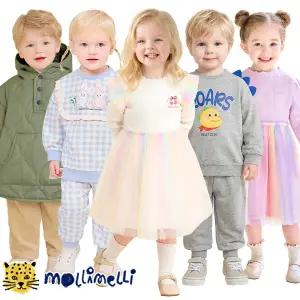 [몰리멜리] 봄선오픈&겨울시즌오프 /원피스/상하세트/등원룩 모음