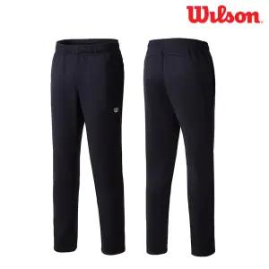 WILSON 남성 여성 겨울 기모 트레이닝 운동복 츄리닝 바지 팬츠 네이비