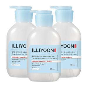 일리윤 세라마이드 아토 6.0 탑투토 워시 500ml 3개
