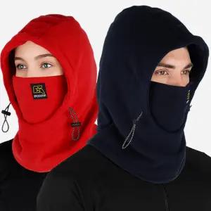 GRS 후드 넥워머 겨울 방한 자전거 후드모자 얼굴 안면 마스크 등산 낚시 기모 목토시 바라클라바