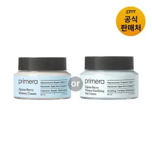 [본사직영] 프리메라 알파인 베리 워터리 크림 50ml or 수딩젤 크림 50ml 택 1 (기획)