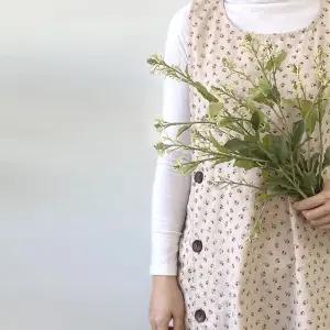 꼼플 어린이집 앞치마 유치원 보육교사 공방 원피스 예쁜앞치마