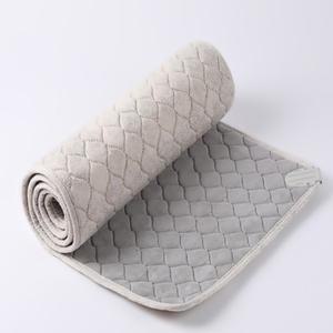 쓰리템 3인쇼파 전기장판 방석 1인용 싱글 침대 온열매트 극세사 전기요 국산 EMF인증 180X50 크림베이지